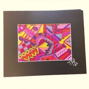 Original Intuitive Abstract Drawing